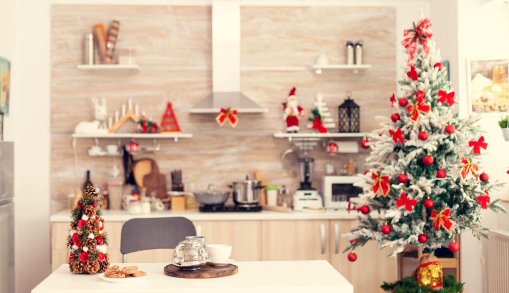 decoraciones de navidad cocina