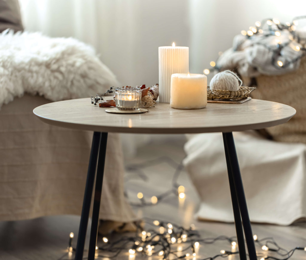 decoraciones de navidad con estilo escandinavo